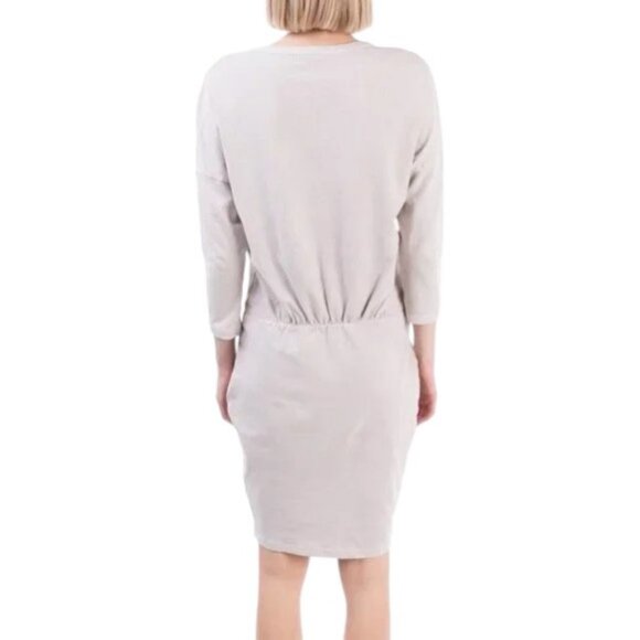 James Perse blouson 3/4 sleeve dress size 2 - Picture 2 of 2